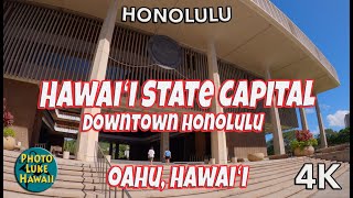 Hawaii State Capital Downtown Honolulu Oahu Hawaii