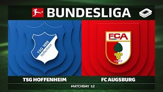 TSG Hoffenheim vs. FC Augsburg | Matchday 12 — Bundesliga 2025/26