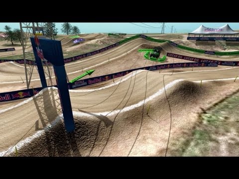 2013 Hangtown Motocross Animated Track Map 