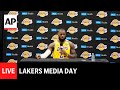 LIVE: Los Angeles Lakers Media Day