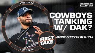 Stephen A. says the Cowboys are 'MISSING A PIECE,' questions Dak's longevity as QB 👀 | First Take