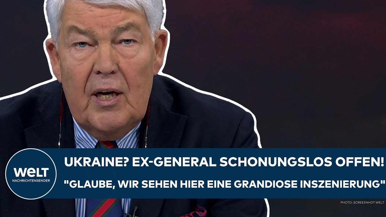 PUTINS KRIEG: Ex-General schonungslos offen! "Glaube, wir sehen hier eine grandiose Inszenierung!"