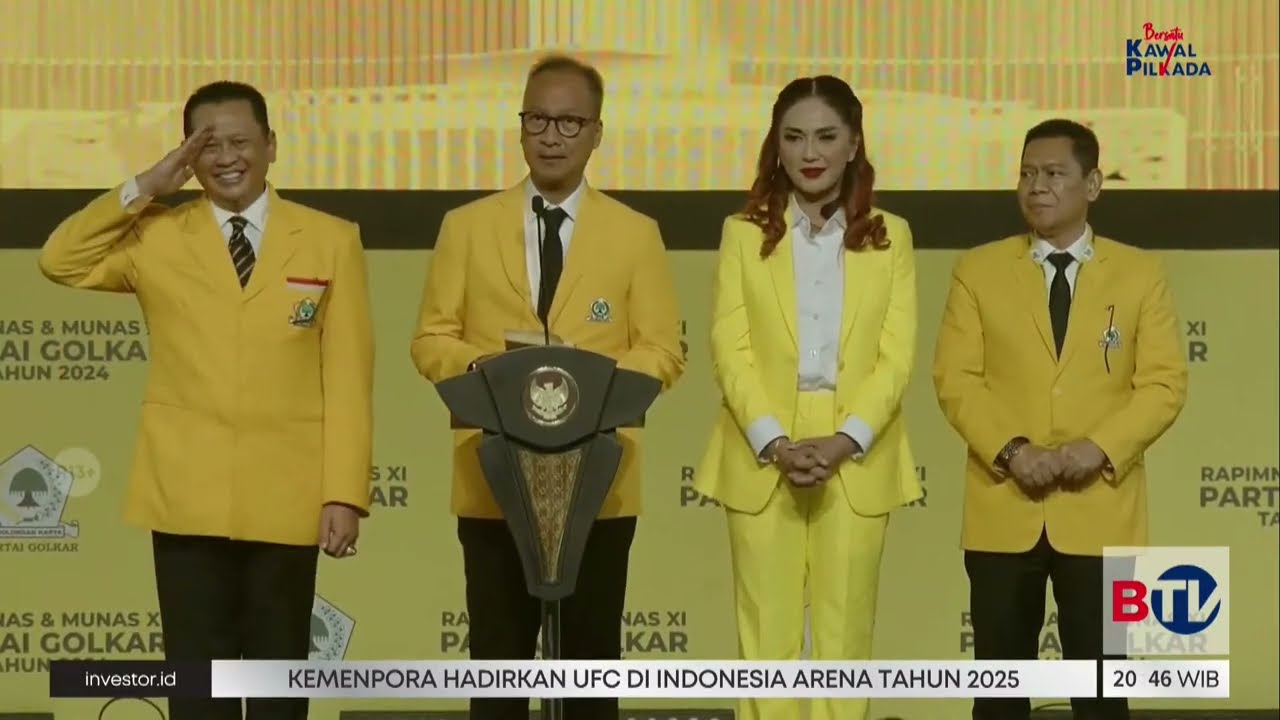 Penutupan Munas XI Partai Golkar Tahun 2024 | Beritasatu