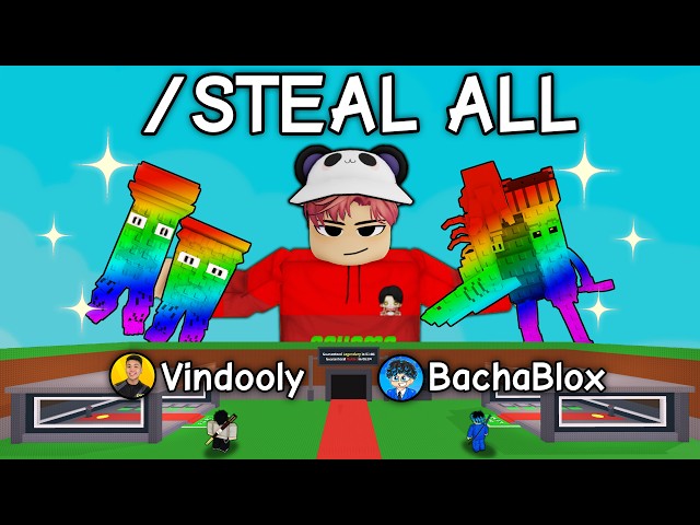 Using ADMIN Powers to Steal YouTuber Brainrots