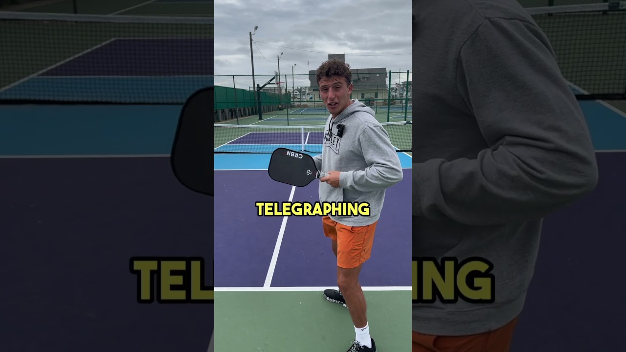 Best Spot to Stand When Serving! #pickleball #pickleballtips #shorts