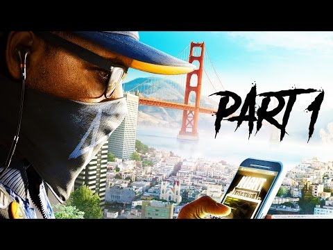 WATCH DOGS 2 Gameplay Walkthrough Part 1 - Mission 1 - 1+ HOURS OF GAMEPLAY!! (PS4 1080p 60fps)