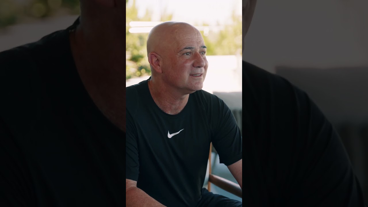 👀 Andre Agassi GUARANTEES He Will Beat John McEnroe #agassi #pickleball #shorts