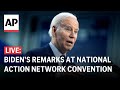 LIVE: Biden delivers virtual remarks at National Action Network Convention