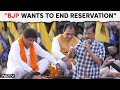 Arvind KejriwalRally | Kejriwal Targets BJP: As Long As I Am Alive No One Can End Reservation