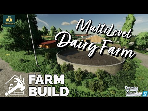 Multi Level Dairy Farm Save Game FS22 v1.0.0.0