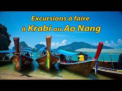 les excursions près de krabi et ao nang
