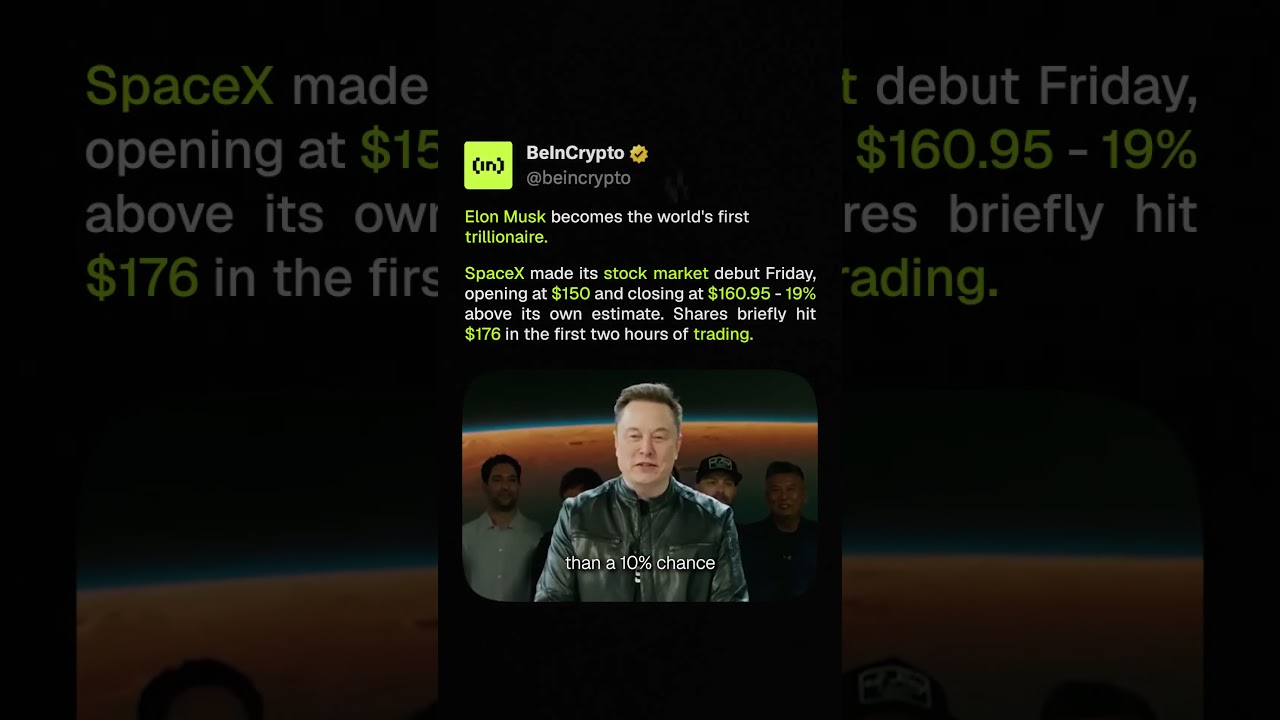 Elon Musk Just Became The World’s First Trillionaire 🚨