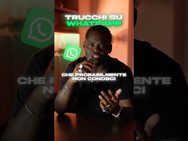 📱Ecco i TRUCCHI SEGRETI di WhatsApp #WhatsAppTips #TrucchiWhatsApp #SocialHack #FYP #PerTe