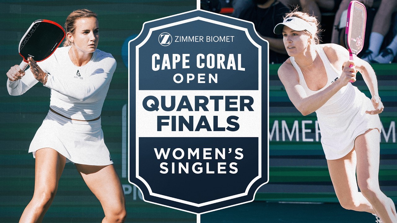 Kate Fahey vs Genie Bouchard at the Zimmer Biomet Cape Coral Open