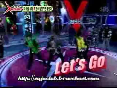 Super Junior_슈퍼주니어_xman dance battle (heechul shiwon donghae shindong sungmin)