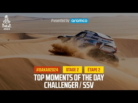 Challenger/SSV Top moments - Stage 2 - #Dakar2024