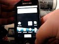 Samsung i5700 Galaxy Spica menu + iGO