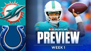 NFL Week 1 Game Preview and Predictions: Miami Dolphins vs Indianapolis Colts