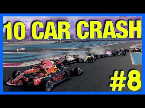 F1 2018 Career Mode : 10 CAR CRASH - SAFETY CAR!! (Part 8 ... - 480 x 360 jpeg 43kB