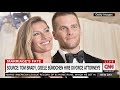 Tom Brady and Gisele Bündchen hire divorce attorneys(CNN) - 04:59 min - News - Video