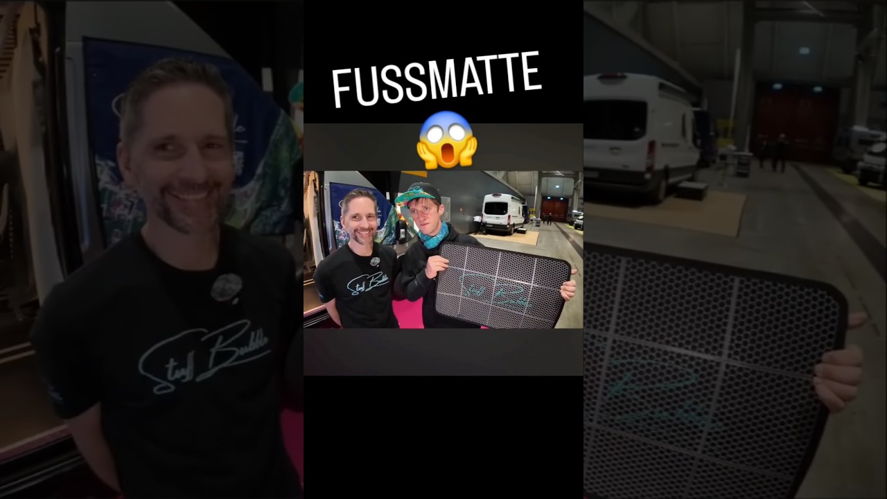 Camping FUSSMATTE wohnmobil vanlife camping caravan