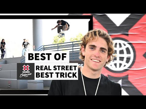 BEST OF Real Street SK8 Best Trick - X Games California 2023