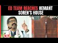 Probe Agency ED Team Reaches Hemant Sorens Delhi Residence