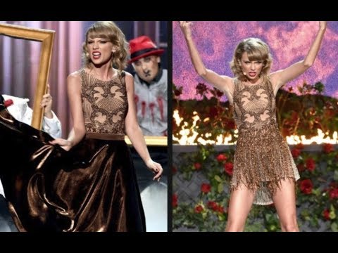 Taylor Swift - outfit change while Performing