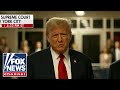 Trump: Testimony today was breathtaking, trial should never have happened