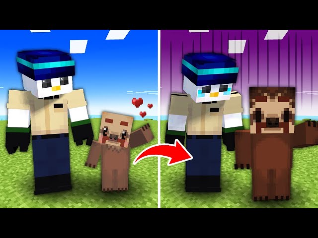 動物になった仲間を連れてエンドラ討伐！【マイクラ】