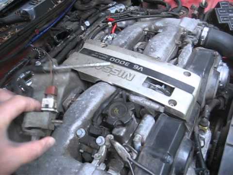 How to change VALVE ASSY-SOLENOID on a 300zx (z32) or j30 ... 1995 infiniti j30 engine diagram 