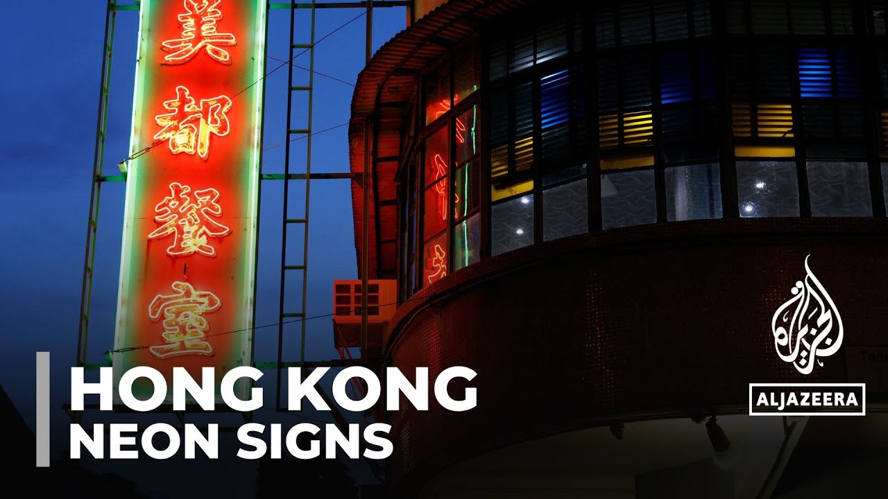 Hong Kong’s neon signs demand for traditional signage is dwindling