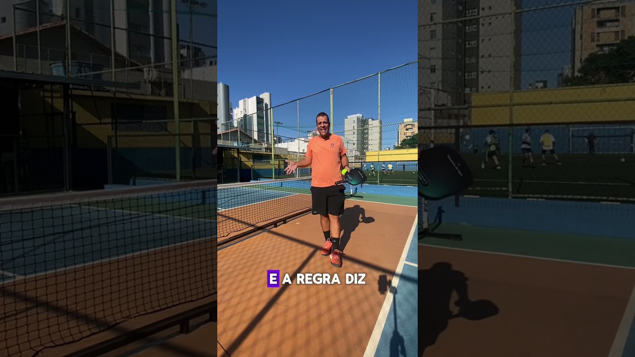 Regra da cozinha- Parece simples, mas muitos fazem confusão.- Pickleball