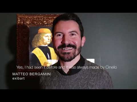 Digital Artwork Roundtrip Milano - Discovering a new digital Leonardo