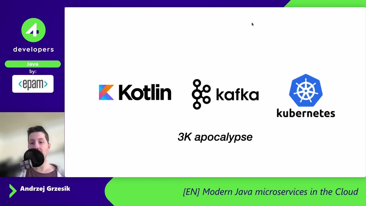 4Developers 2022: Andrzej Grzesik: Modern Java microservices in the Cloud