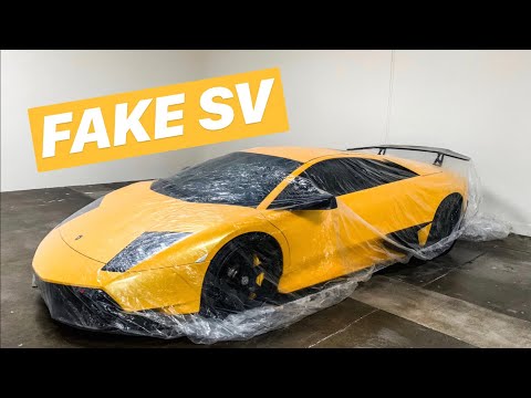 I BOUGHT A FAKE LAMBORGHINI SV! *6 speed gated LP640*