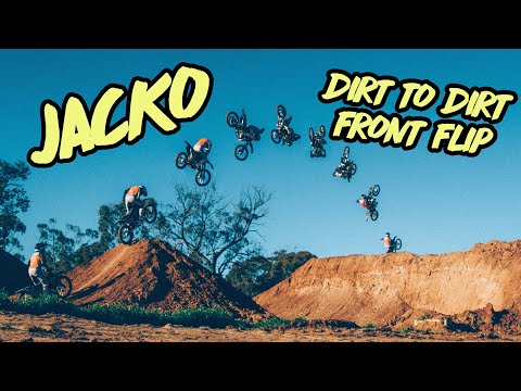 World First Dirt to Dirt FRONT FLIP on a DIRT BIKE - REAL MOTO 2020