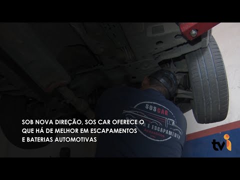 Vídeo: Sob nova direção, SOS CAR oferece o que há de melhor em escapamentos e baterias automotivas