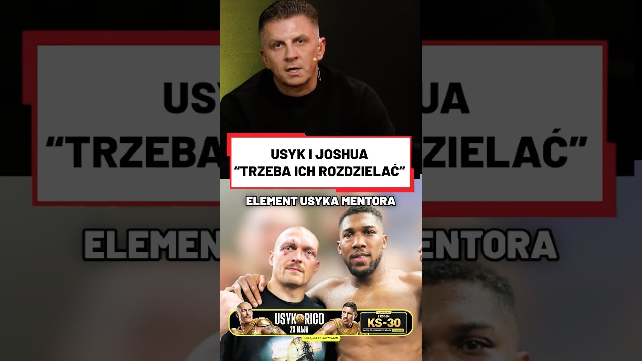 Borek i chycki: usyk i joshua - trzeba ich rozdzielać #shorts