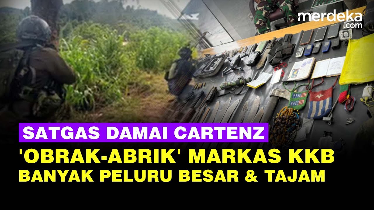 Ganas TNI Polri Duduki Markas KKB Pimpinan Kogoya di Bibida Berisi Peluru Besar & Tajam