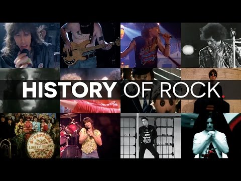 Кратка историја на рок музиката