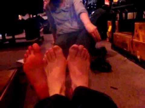 Comparing Feet Girl Size Guy Size Youtube