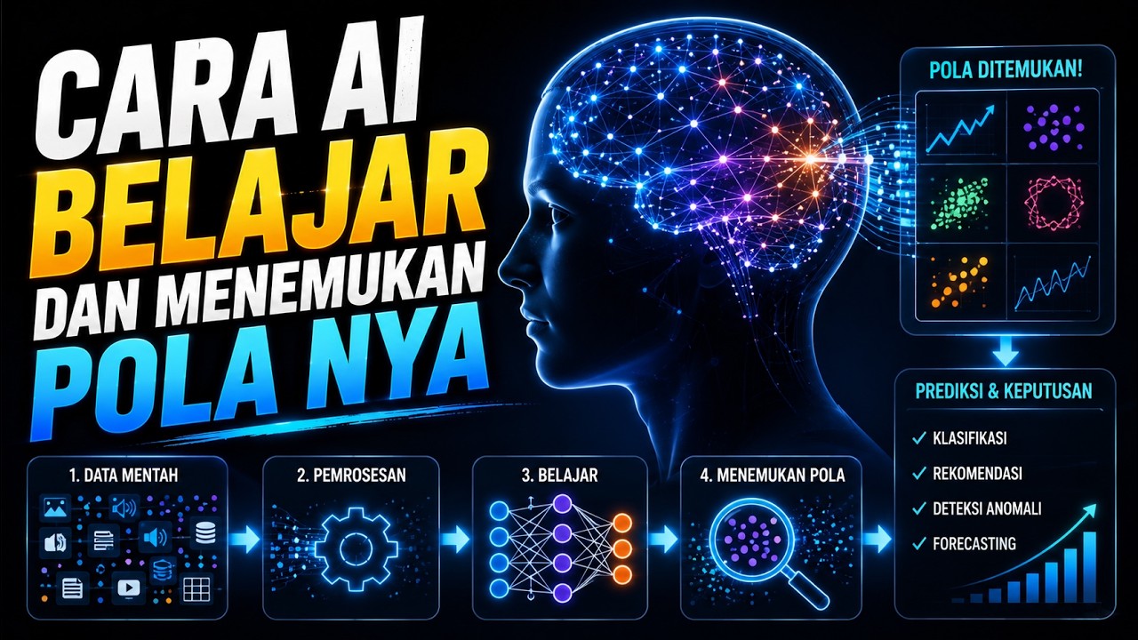 Cara AI Belajar dan Menemukan Pola nya