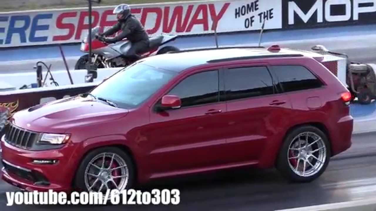 Jeep grand cherokee drag race #2