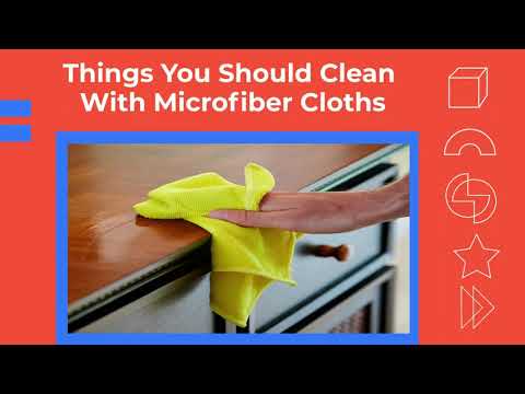 Things You Should Clean With Microfiber Cloths