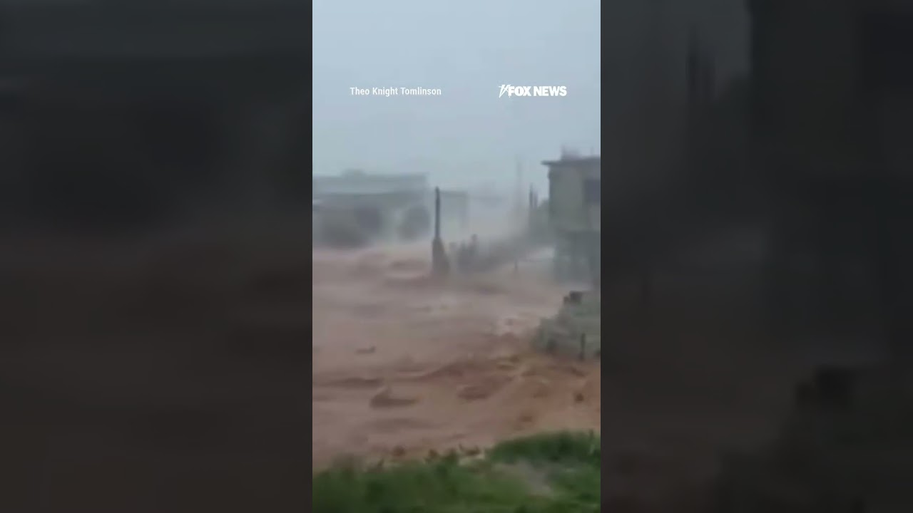 STORM STRIKE: Hurricane Melissa slammed Jamaica with catastrophic flooding #shorts #usa #us #storm