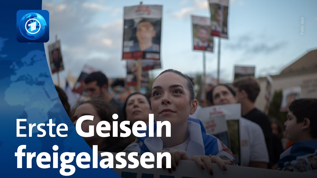 Erste freigelassene Geiseln in Israel