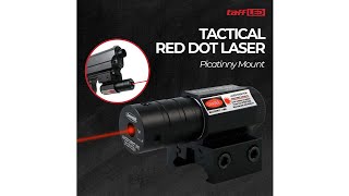 Pratinjau video produk TaffLED Tactical Red Dot Laser Gun Picatinny Mount Airsoft Rifle - HJ11