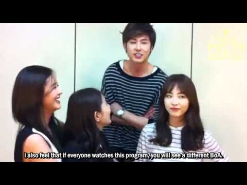 {BoANOSS} BoA - After Recording of Win Win (English subbed)