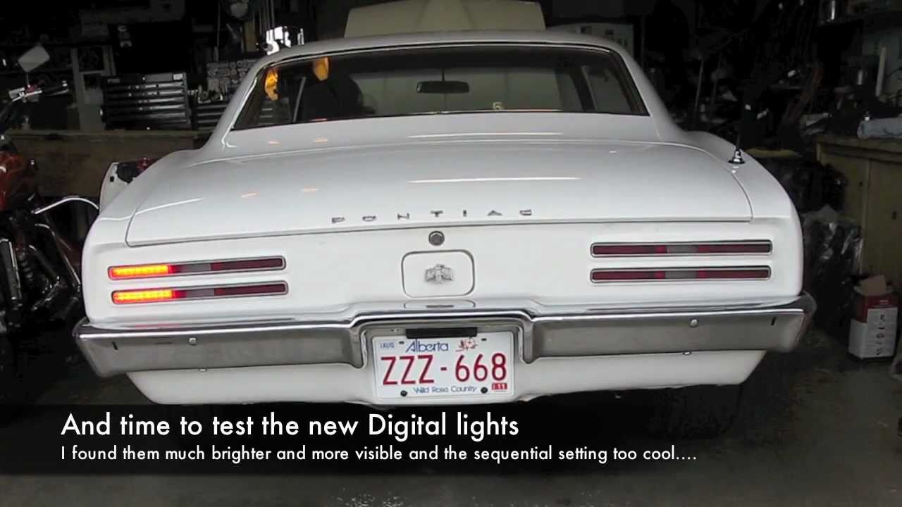 1968 Pontiac Firebird Digital Taillight Installation - YouTube 1968 Pontiac Firebird Digital Taillight Installation - YouTube